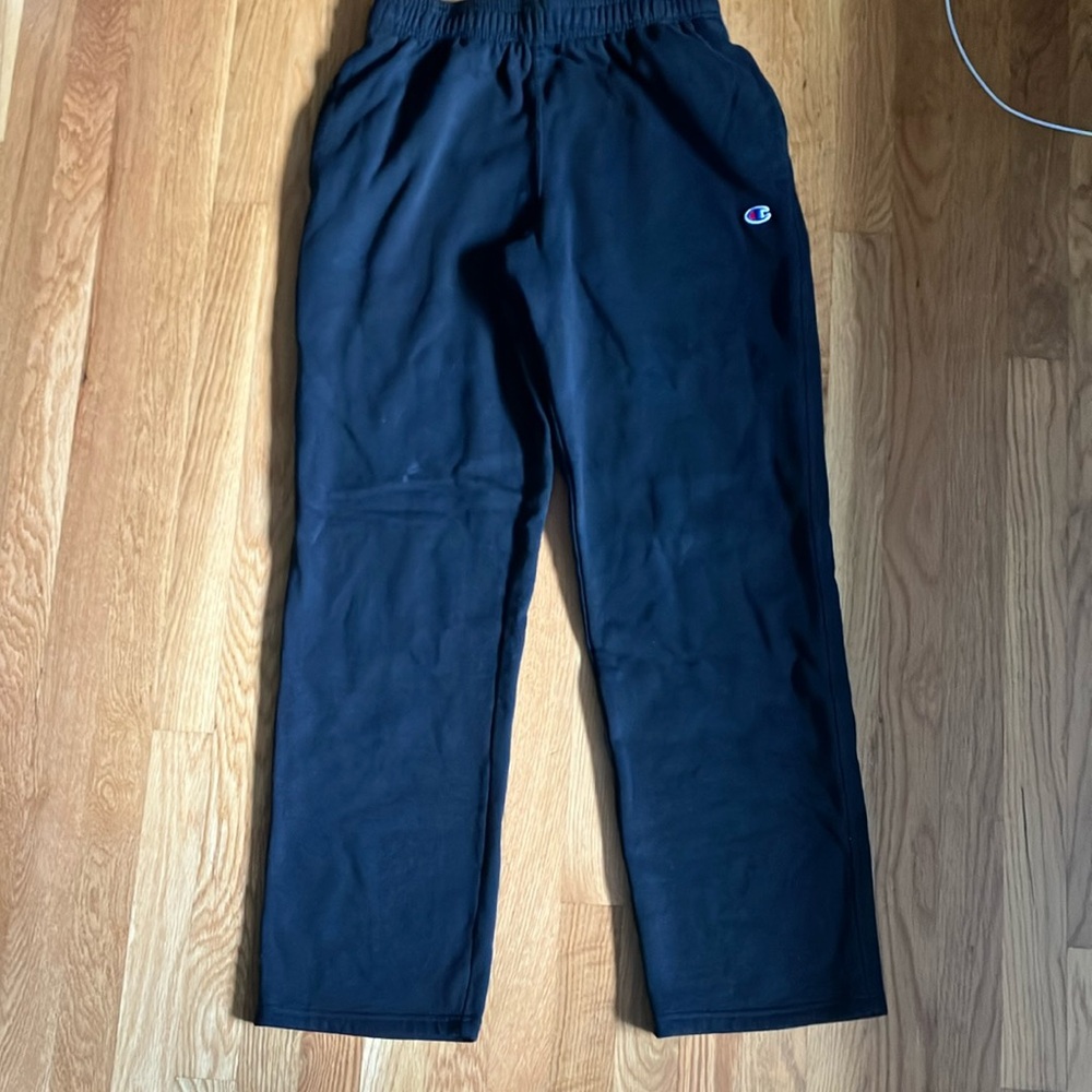 Champion black sweatpants size M